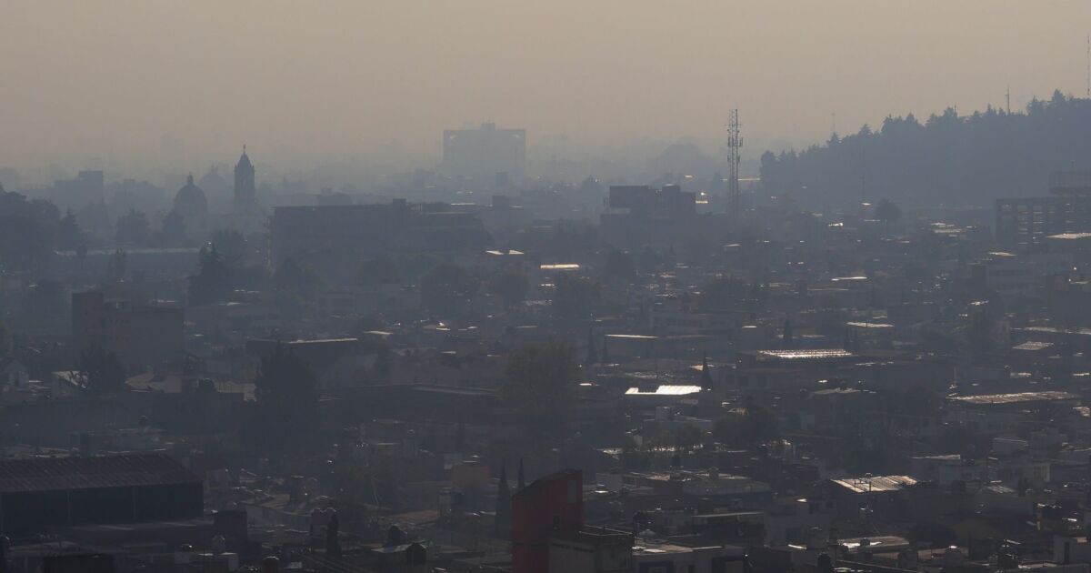 2026 begins with an environmental contingency in the Valley of Mexico… due to pyrotechnics