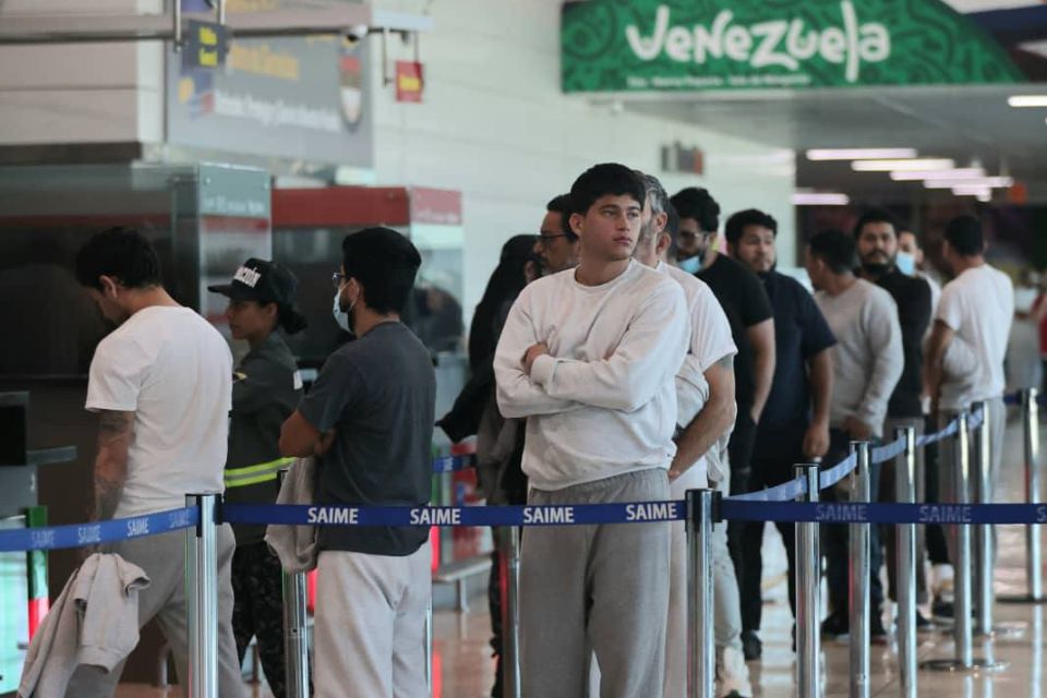 235 migrants arrived in the country after being deported from the US