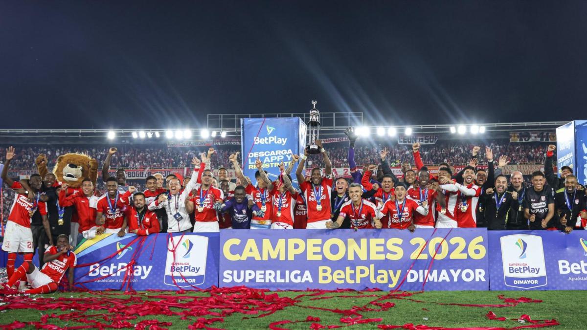 3-0: Independiente Santa Fe, champion of the Colombian Super League