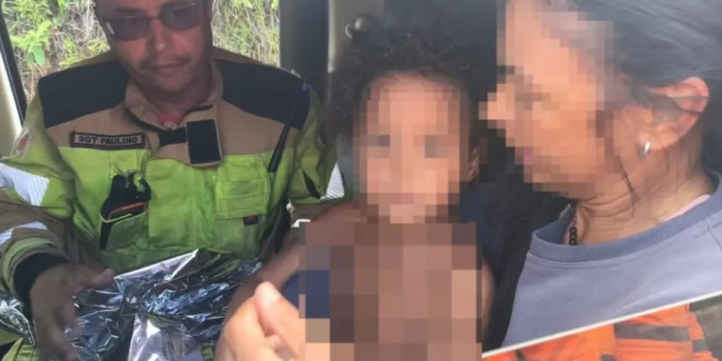 4-year-old girl who disappeared in a forest region is found in MG