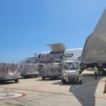 A third aid flight from the United States arrives in Cuba for those affected by Melissa