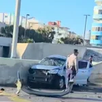 Habana, malecón, accidente