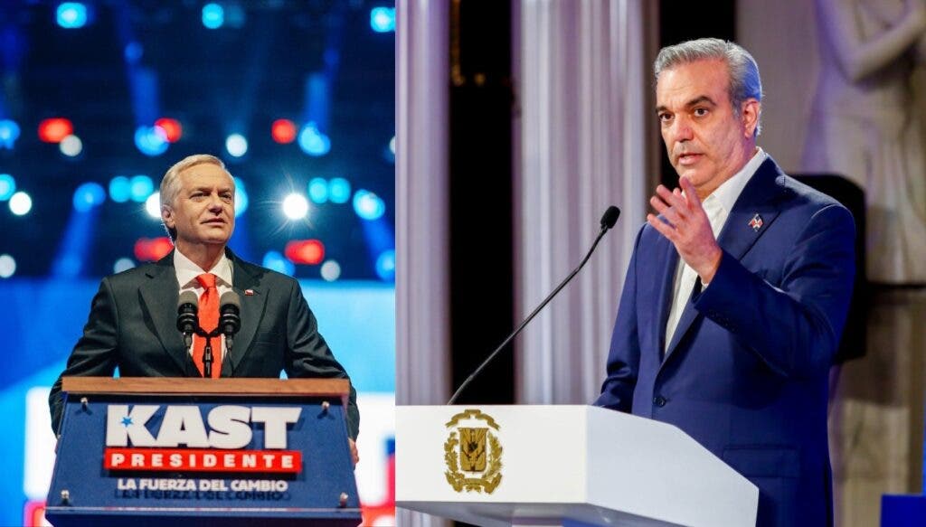 Abinader felicita a Kast y acuerdan impulsar relaciones bilaterales entre RD y Chile