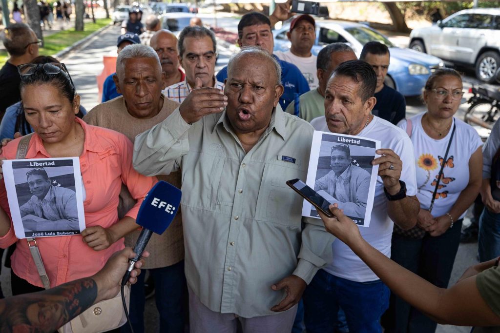 Activists and families of unionists imprisoned in Venezuela call for their immediate release