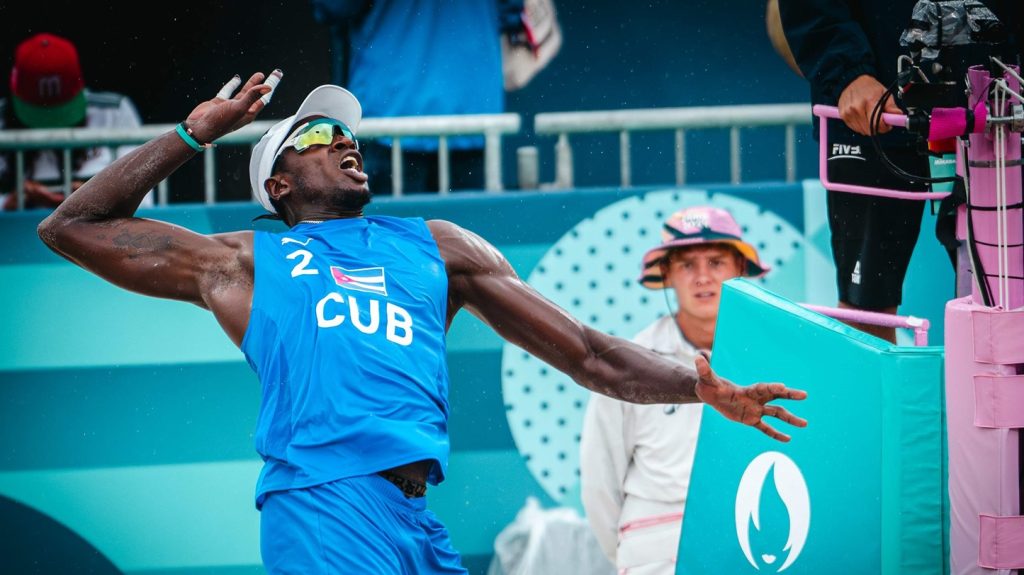 Beach volleyball: Jorge Luis Alayo says goodbye to the sand