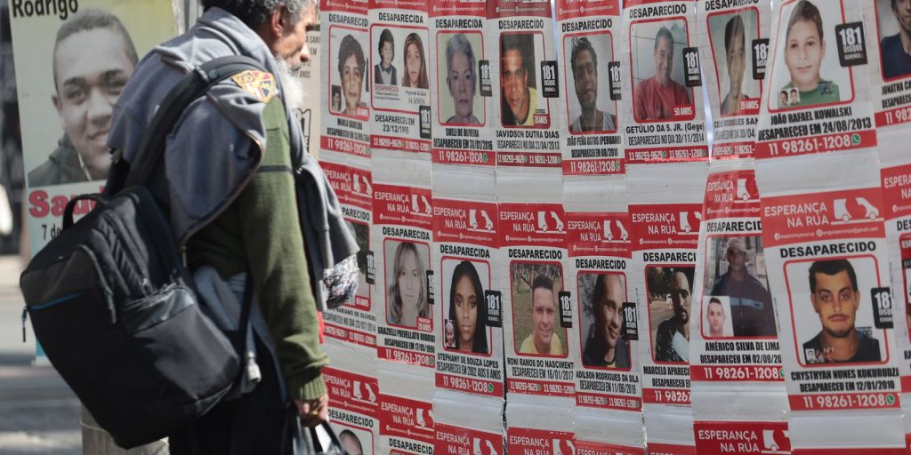 Brazil registered 84,700 missing people in 2025; average of 232 per day