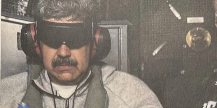 Nicolás Maduro tras ser capturado por EE.UU.