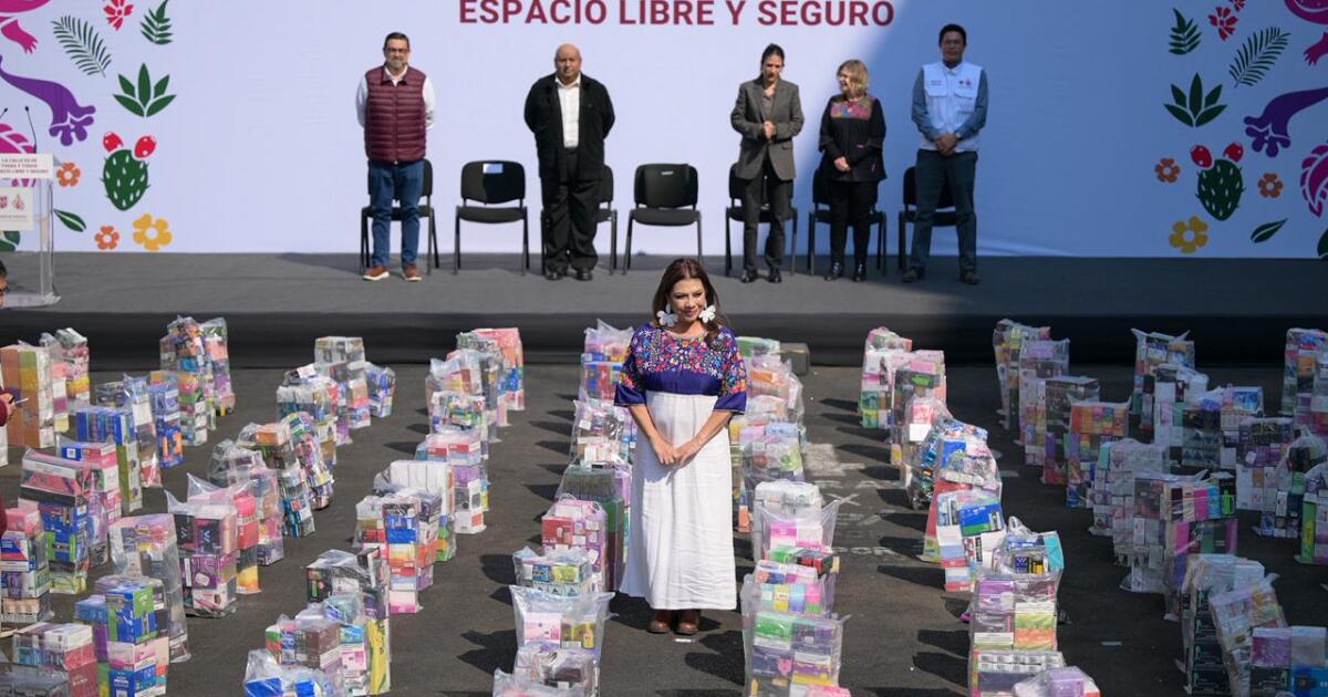 CDMX Government seizes more than 50,000 vapers in the Historic Center