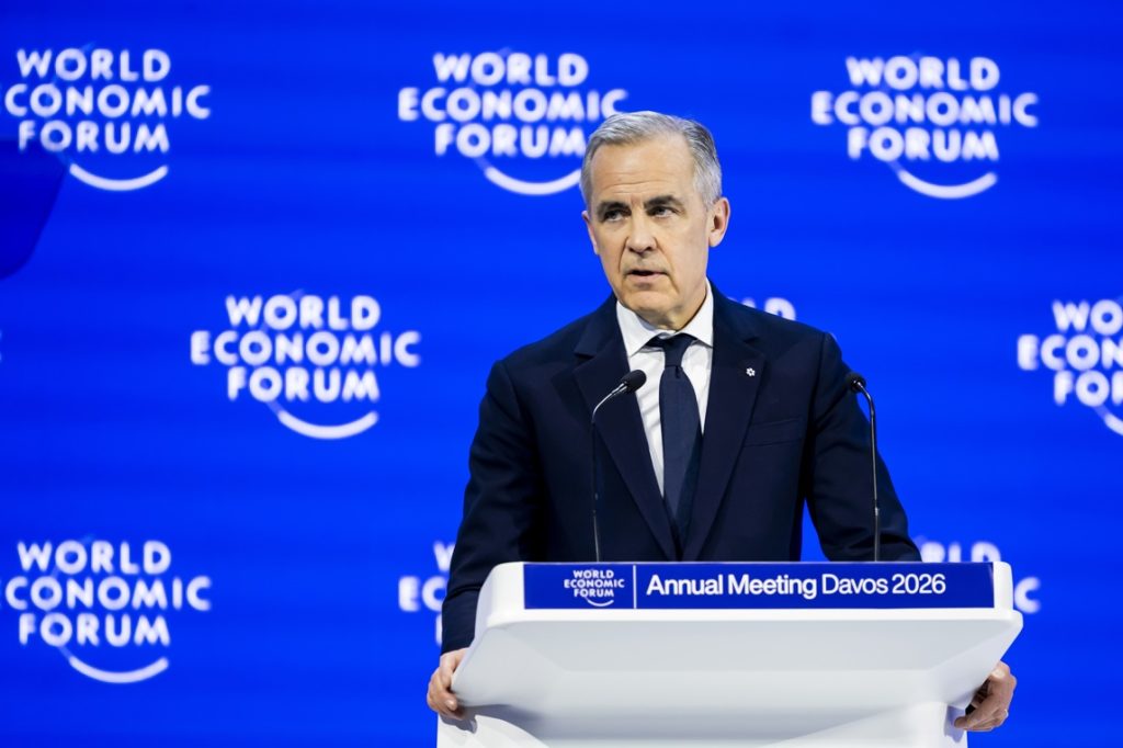 Canadian Prime Minister Mark Carney stands up and warns in Davos about the end of the “rules-based” international order