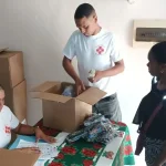 Distribución de la ayuda humanitaria enviada por EE.UU. a los afectados por el huracán Melissa en el oriente de Cuba
