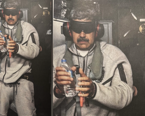 Chavistas protest in the streets due to the fall of Maduro