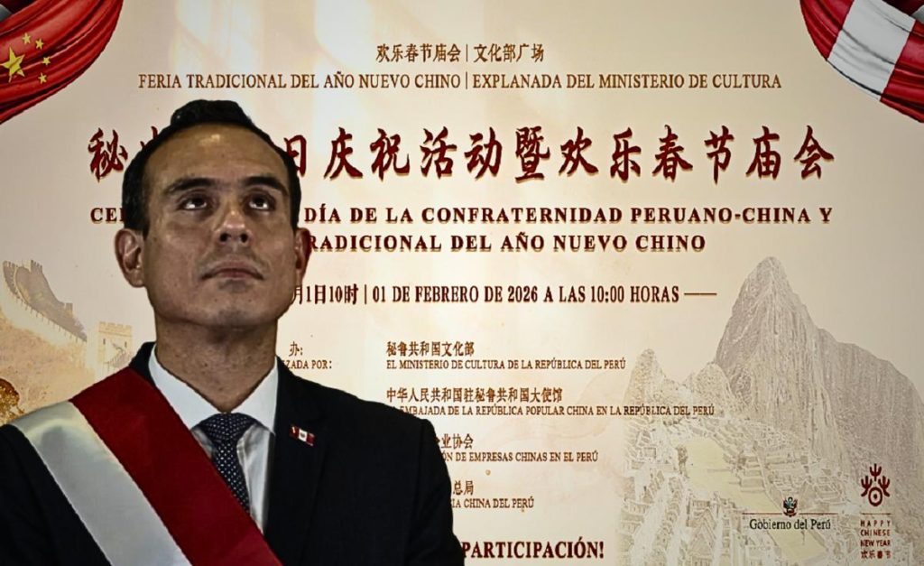 Chinese Embassy denies President José Jerí: Peru-China Friendship Day was organized with the Ministry of Culture