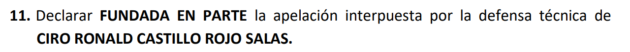Ciro Castillo: Judiciary annuls his preventive detention and would return as regional governor of Callao