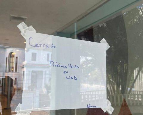 Closed until the dollar arrives