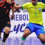 Copa América de Futsal: Brazil draws with Colombia in difficult debut