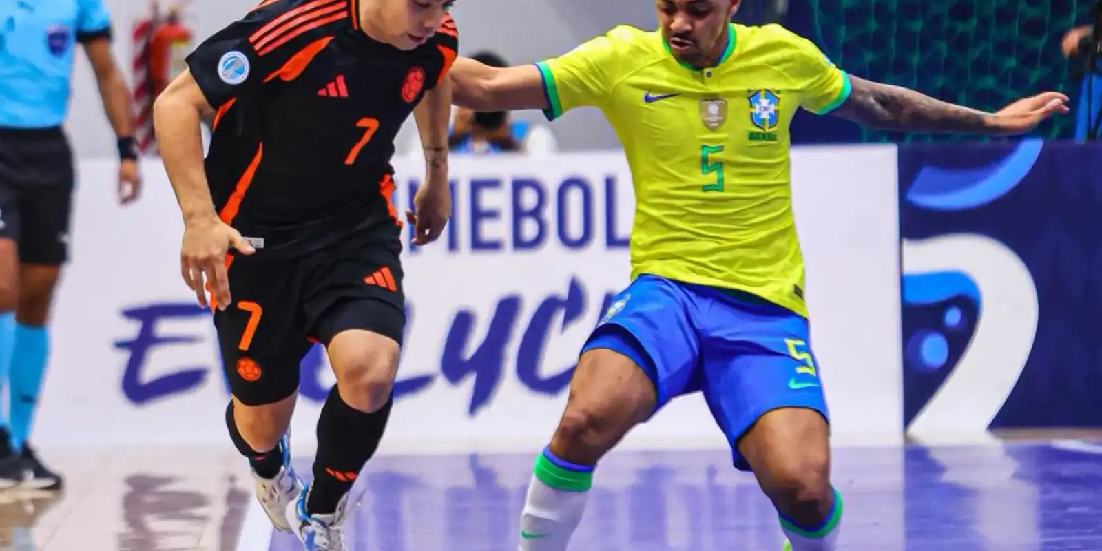 Copa América de Futsal: Brazil draws with Colombia in difficult debut