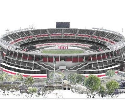 Crazy! River Plate presents its new stadium for 101,000 spectators!