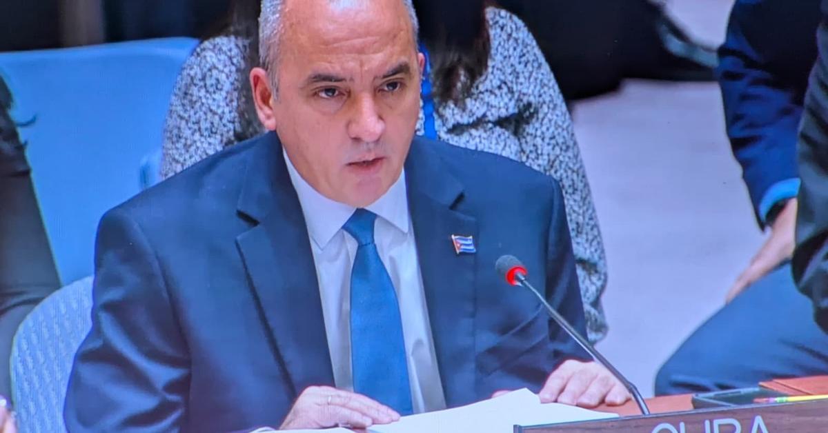 Cuba maintains before the UN that the US attack on Venezuela was a “barbaric” act