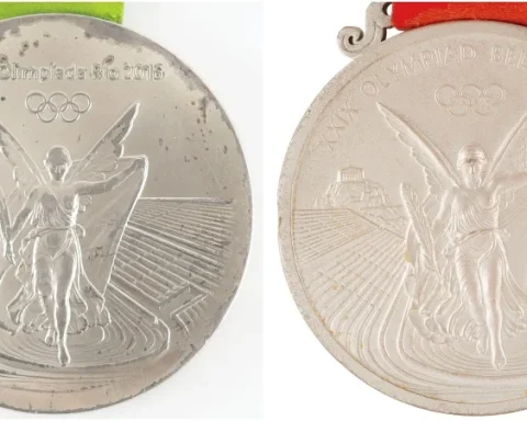 Dos medallas ganadas por cubanos, en venta actualmente