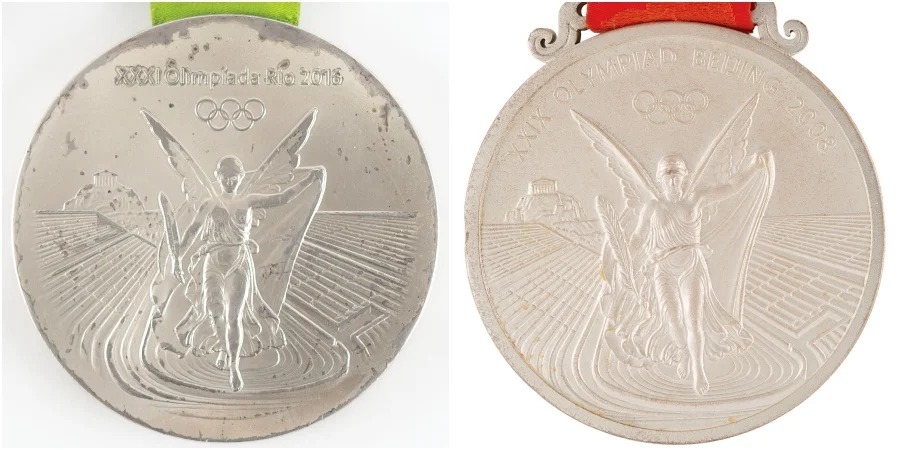 Dos medallas ganadas por cubanos, en venta actualmente