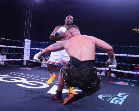 Cuban boxers in the best moments for the promoter AGON Sports
