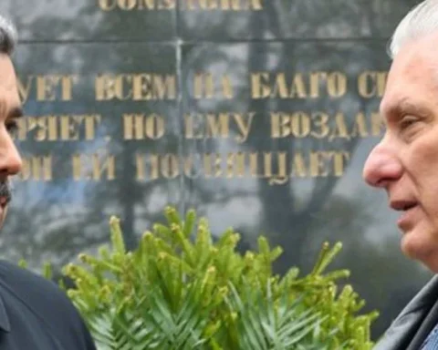 Nicolás Maduro y Miguel Díaz-Canel