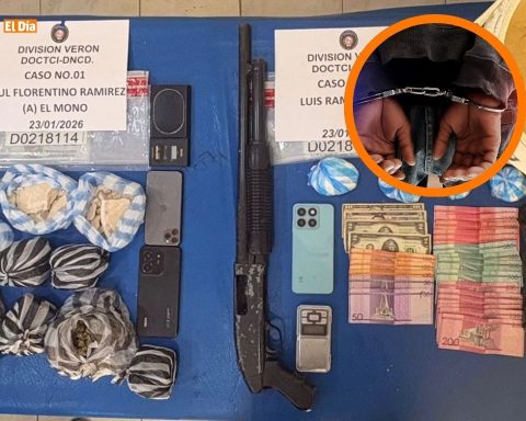 DNCD arrests “El Mono” and seizes 2,700 grams of drugs in Verón