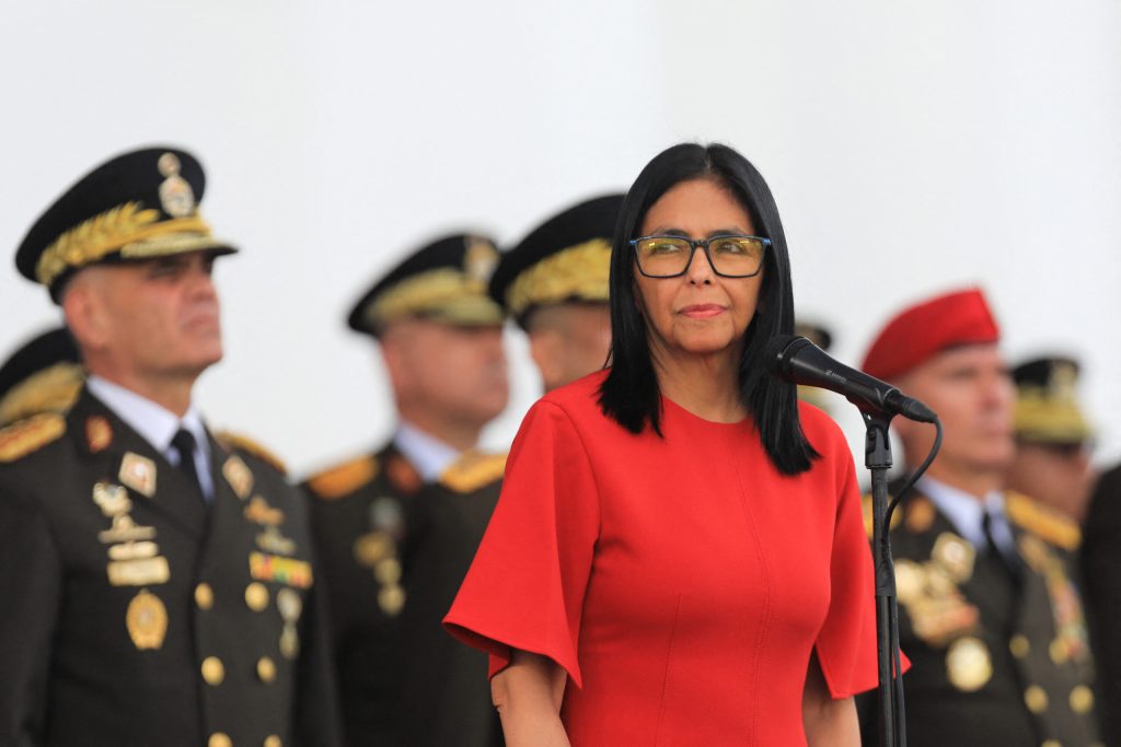 Delcy Rodríguez affirmed that she was willing to dialogue