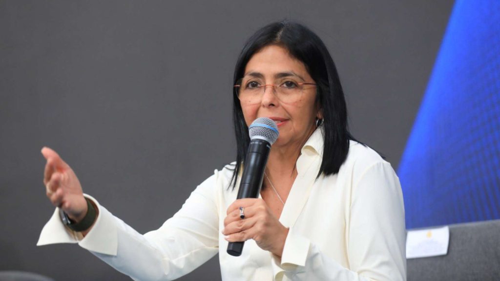 Delcy Rodríguez holds talks with Lula, Petro and Sánchez
