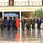 Delcy Rodríguez receives the baton of command of the FAN and becomes its commander in chief