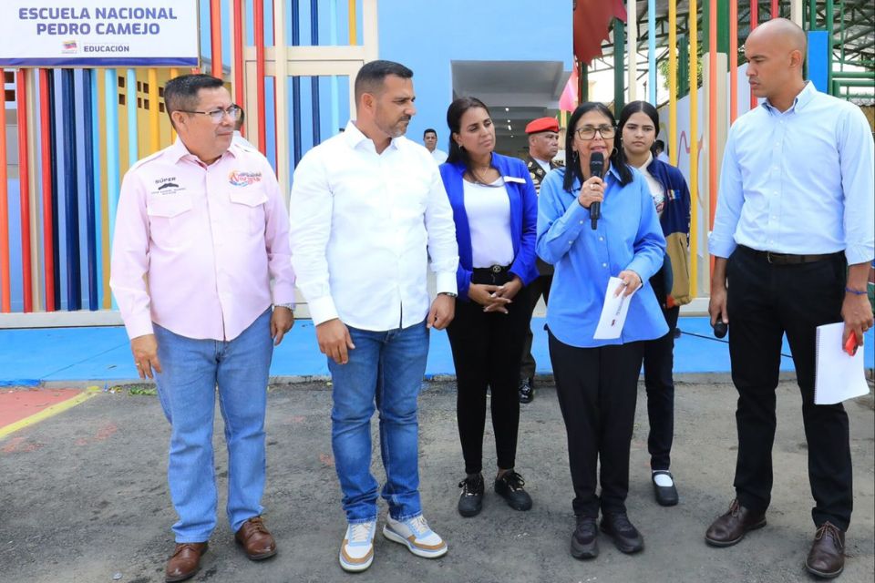 Delcy Rodríguez responds to Trump: "Here is a government that rules in Venezuela"