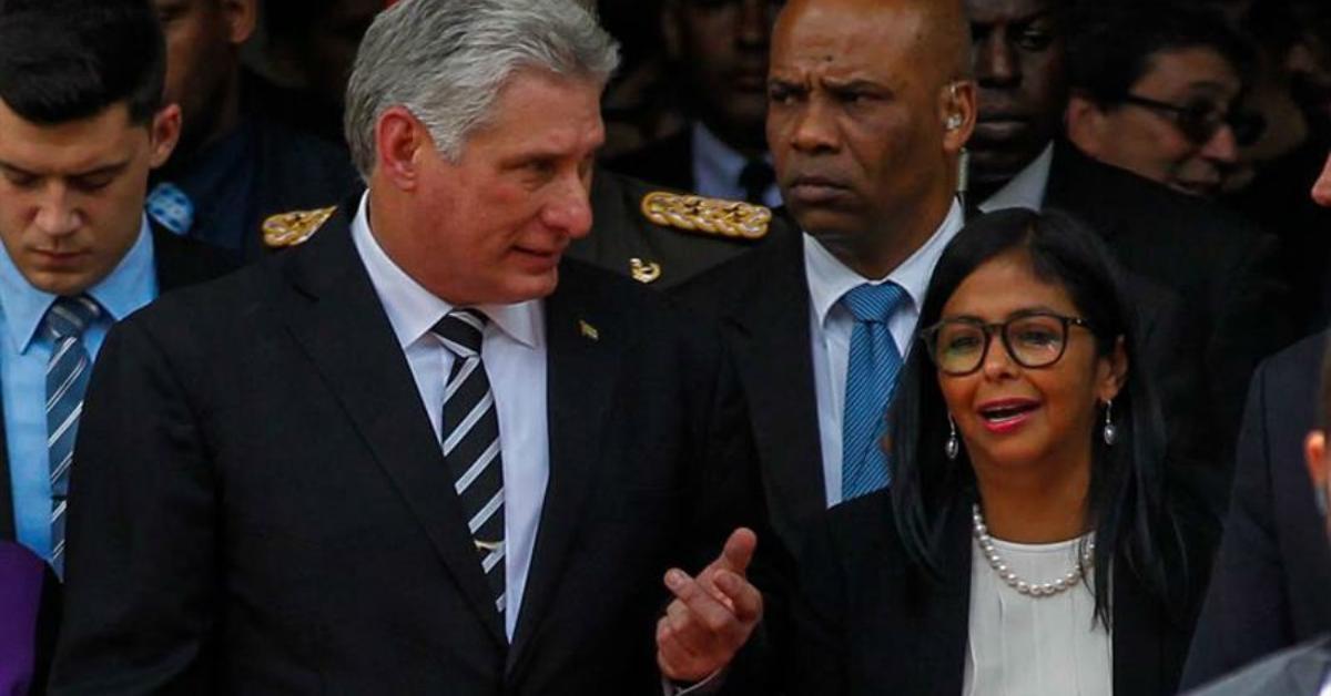 Delcy Rodríguez, the heiress of Chavismo that Havana knows well