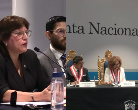 Delia Espinoza and María Teresa Cabrera star in a tense exchange of words: "You have to have reading comprehension"