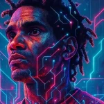 Imagen de Luis Manuel Otero Alcántara en el cartel de la obra