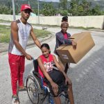 Donations from the US are delivered to victims of the hurricane in eastern Cuba