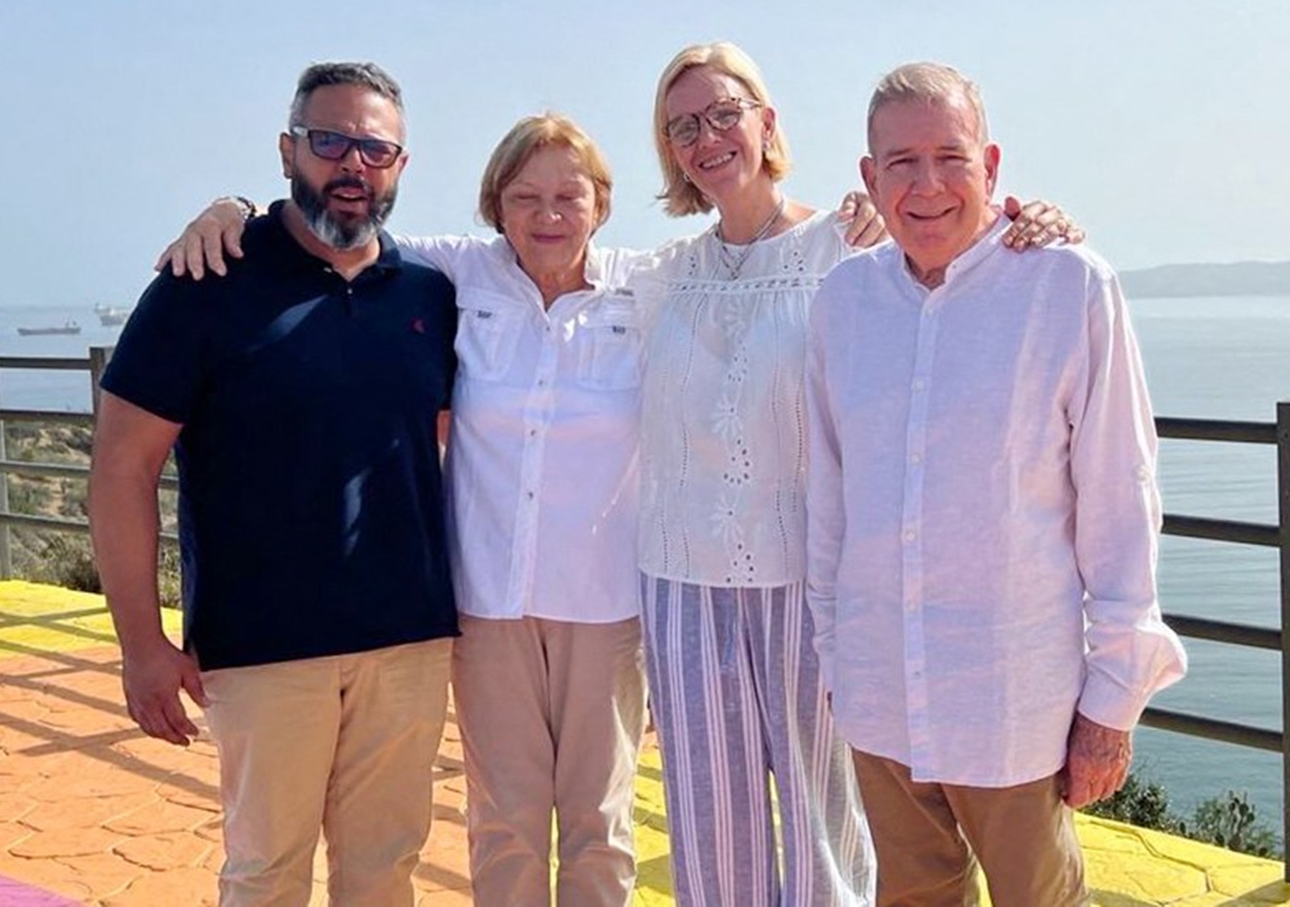 Edmundo González assured that Rafael Tudares is deteriorated, physically and emotionally: "My daughter was able to watch it for just 25 minutes."