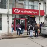 El Tambo: criminals try to blow up Caja Huancayo ATM