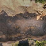 Environment intervenes aggregates mine in Nigua where man died for operating illegally