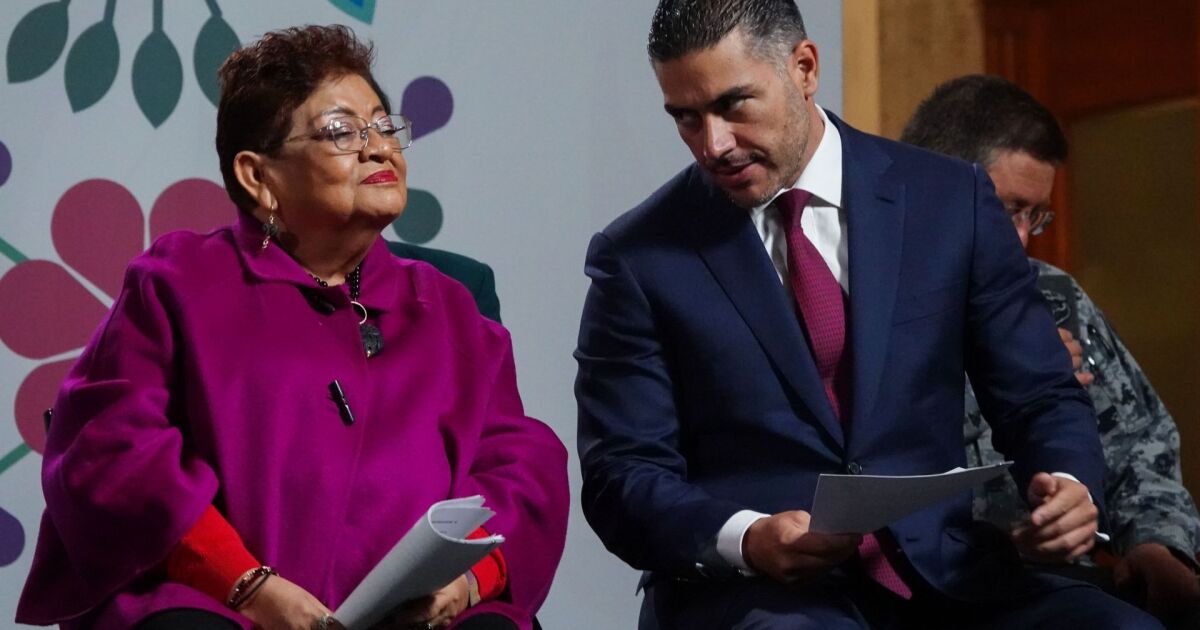 Ernestina Godoy forms a FGR team with officials she had in the CDMX Prosecutor's Office