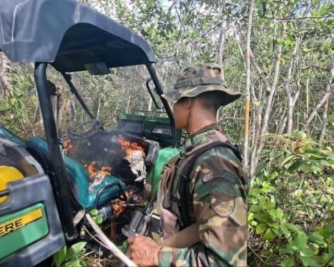 Fanb dismantles 3 illegal mining and drug trafficking centers in Amazonas