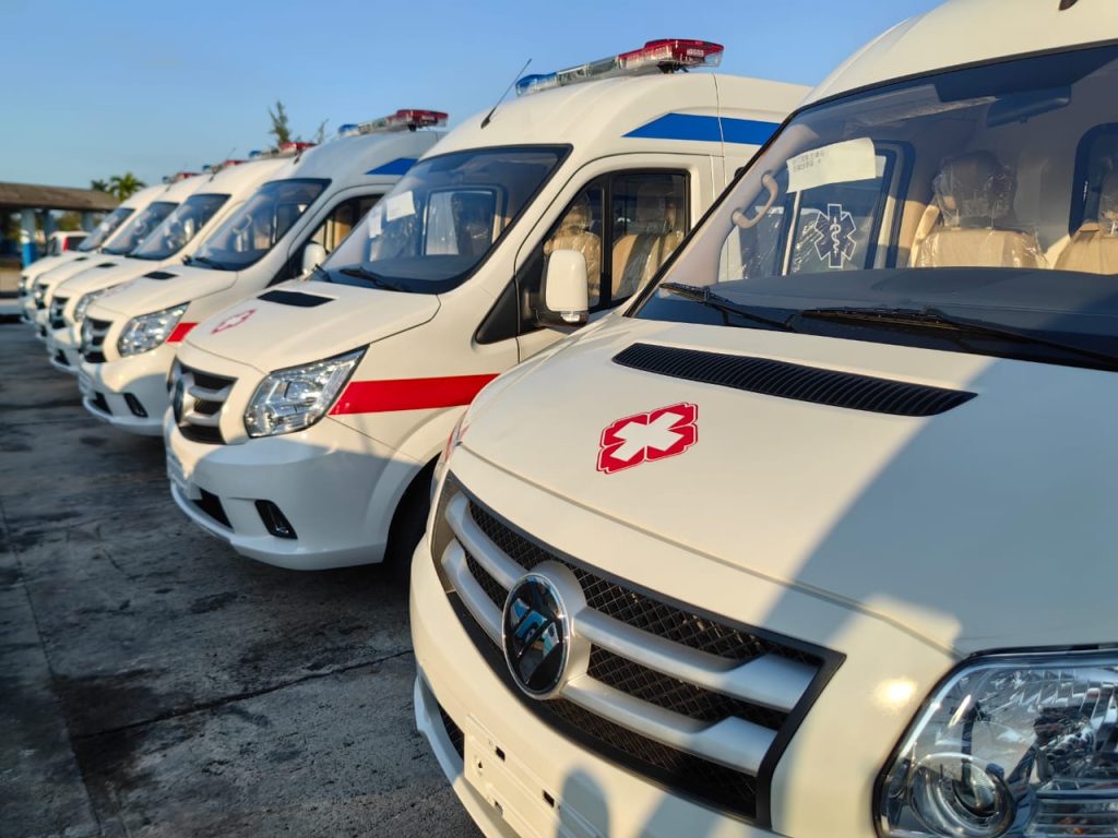 Fifty new ambulances for the Cuban health system
