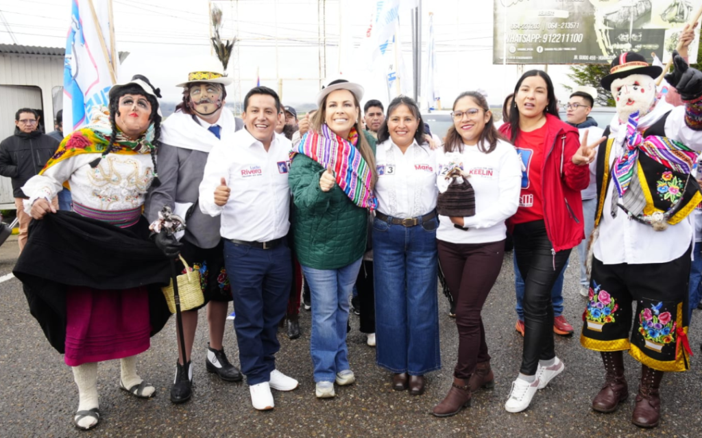 Fiorela Molinelli launches her presidential candidacy from Huancayo