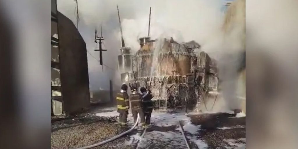 Fire hits energy substation in Embu-Guaçu