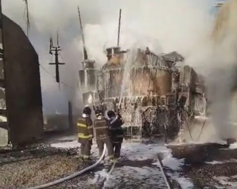 Fire hits energy substation in Embu-Guaçu