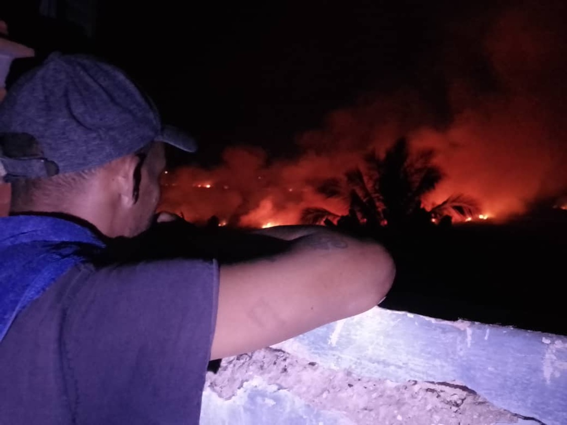 Fire of “alarming proportions” in Matanzas