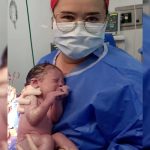 First baby born in Caracas in 2026 is a girl