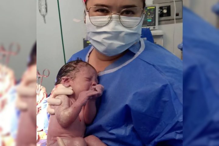First baby born in Caracas in 2026 is a girl
