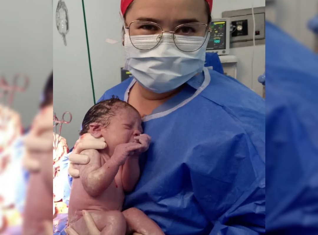 First baby born in Caracas in 2026 is a girl