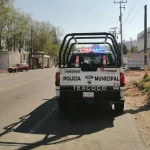 Un auto de la Policía de Texcoco, Estado de México
