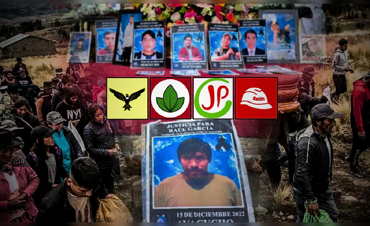 Four parties propose Truth Commission and civil reparations for victims of protests against Dina Boluarte